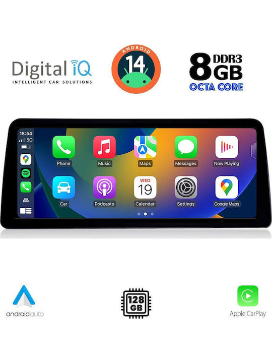 Digital IQ Car Audio System 2018-2023 (Bluetooth/USB/WiFi/GPS/Apple-Carplay/Android-Auto) with Touch Screen 12.3"
