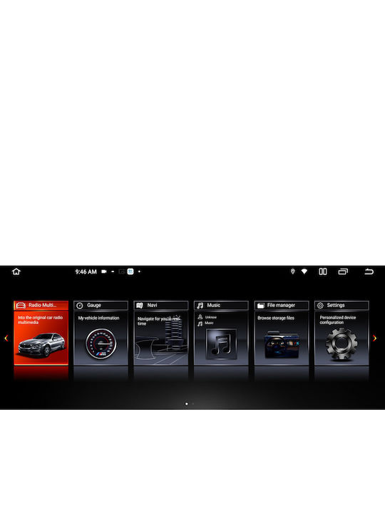Digital IQ Car Audio System for BMW Series 1 2017-2023 (Bluetooth/USB/WiFi/GPS/Apple-Carplay/Android-Auto) with Touch Screen 10.25"