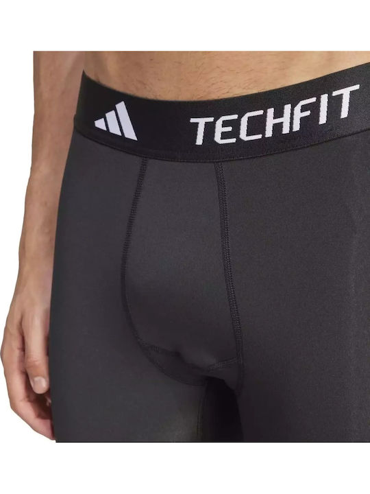 adidas Techfit Men's Sports Long Leggings Black