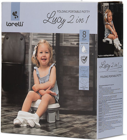 Lorelli Portable Potty Gray
