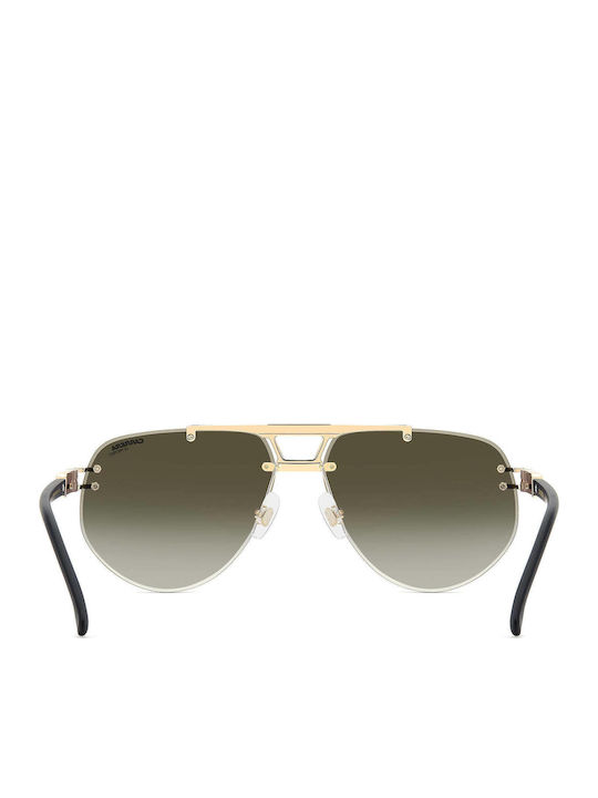 Carrera Men's Sunglasses With Black Metallic Frame And Grey Gradient Lens 1087/S I46/D6