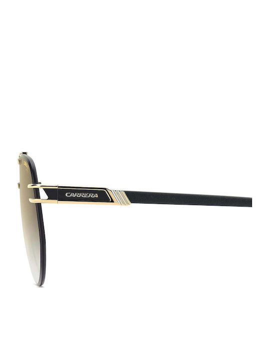 Carrera Men's Sunglasses With Black Metallic Frame And Grey Gradient Lens 1087/S I46/D6