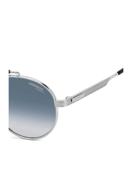 Carrera Men's Sunglasses With Silver Metallic Frame And Grey Gradient Lenses 381/S 31Z/08