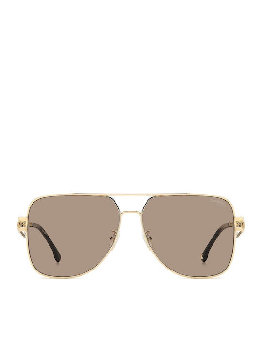 Carrera Women’s Sunglasses with Gold Metallic Frame and Grey Lens 3100/S J5G/70