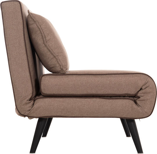 Asma Doppelsitzer Sofa Bett Dunkles Beige 143x78x84cm