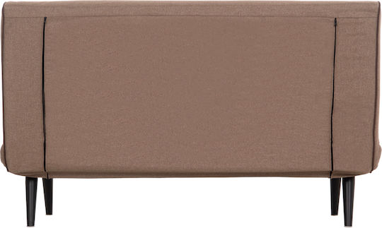 Asma Doppelsitzer Sofa Bett Dunkles Beige 143x78x84cm