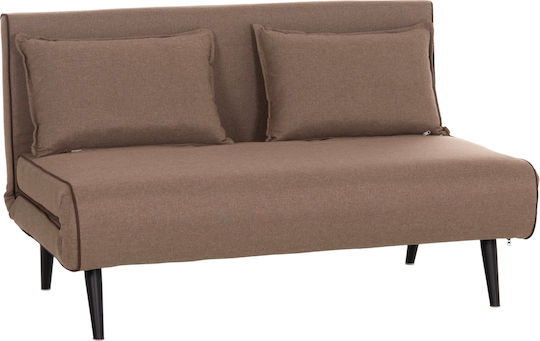 Asma Doppelsitzer Sofa Bett Dunkles Beige 143x78x84cm