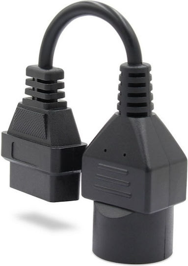 Car Cable Adapter Mazda 17 Pin To Obd2 16 Pin