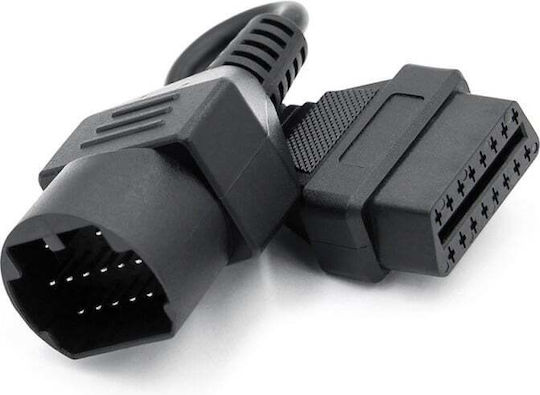 Car Cable Adapter Mazda 17 Pin To Obd2 16 Pin