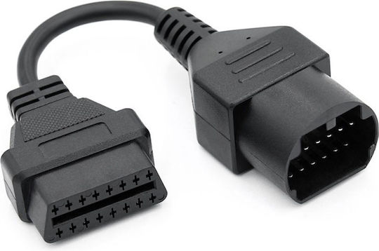 Car Cable Adapter Mazda 17 Pin To Obd2 16 Pin