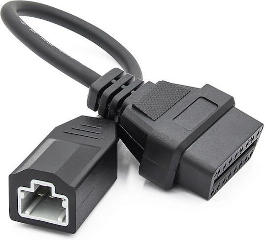 Car Adapter Cable Honda 3 Pin to OBD2 16 Pin