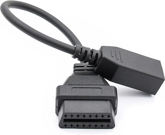 Car Adapter Cable Honda 3 Pin to OBD2 16 Pin