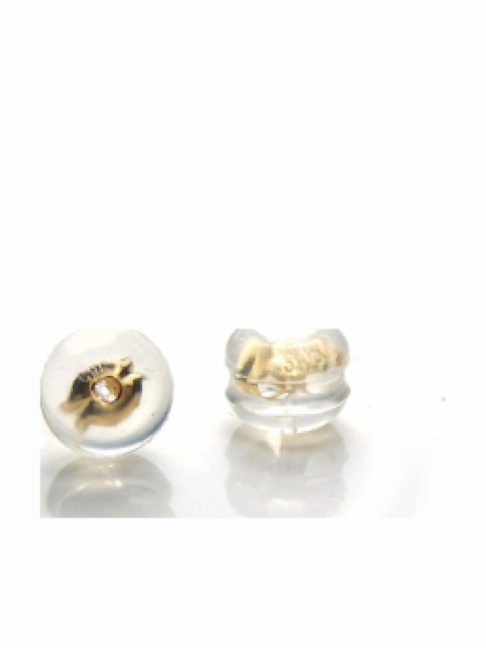 Polytimo Earrings made of Gold 9K with Diamond