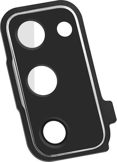 Clappio Ersatz Rückkamera Objektiv Galaxy S20 FE Rahmen Schwarz Weiß