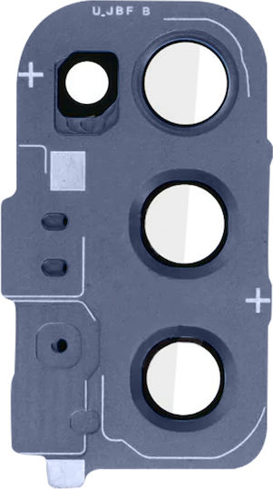 Clappio Obiectiv De Înlocuire Pentru Camera Spate Galaxy S20 FE Rama Albastră