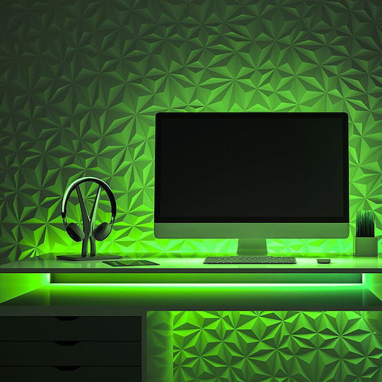 Rezistent la apă Bandă LED Smd Verde Lumină 50m Tip SMD2835