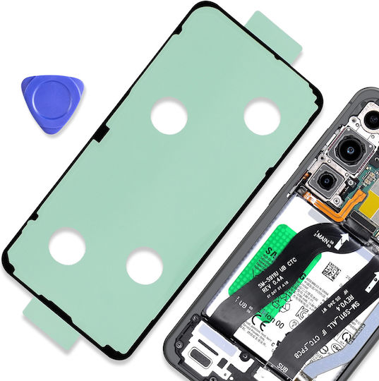 Clappio Adeziv Sticlă Spate Compatibil Galaxy S23 Verde
