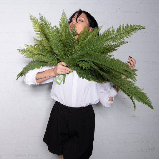 Supergreens Artificial Recessed Fern Bushy Green 76 cm
