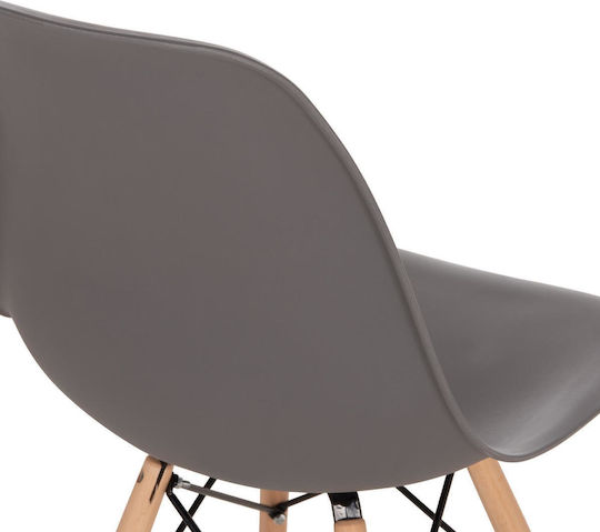 Twist Pp Stühle Speisesaal Grey 4Stück 46x50x82cm