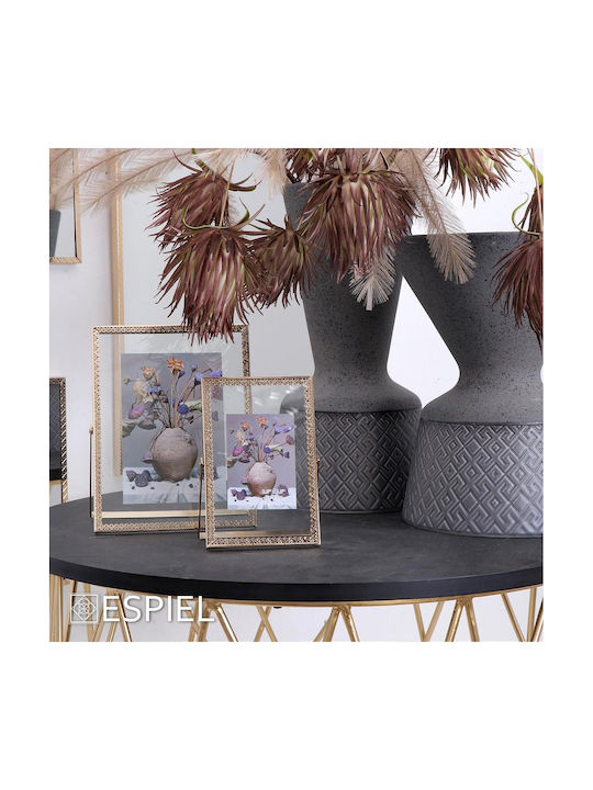 Espiel Metallic Photo Frame With Gold Frame