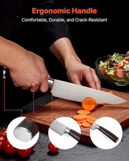 Vevor Knife Set from Stainless Steel 15pcs