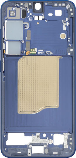 Samsung Zentrale Gehäuse Galaxy S25 Original Haltbares Ersatzteil Marineblau