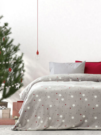 Kocoon Stellar Fleece Blanket Super Double 220x240cm Gray