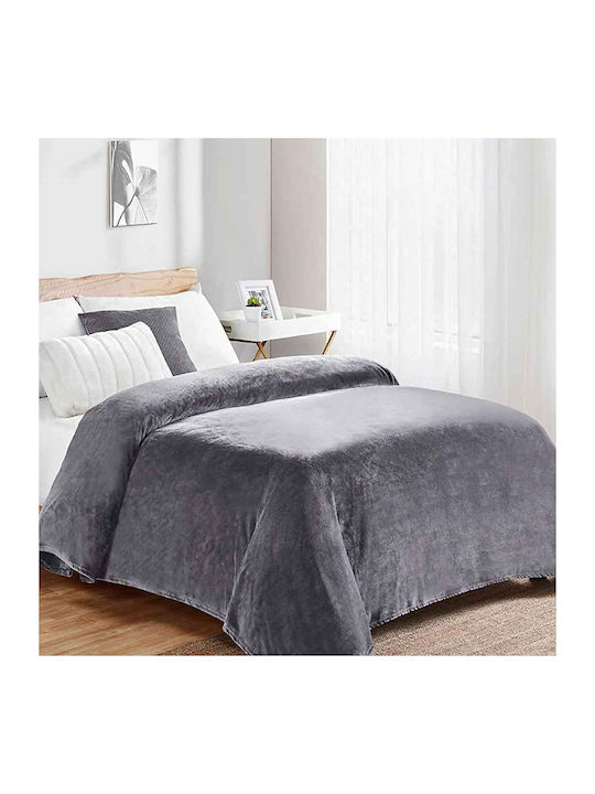 Dimcol Coral Κουβέρτα Fleece Μονή 160x220εκ.