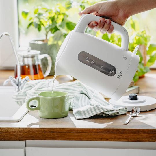 Adler Kettle 1.7lt 1379W White