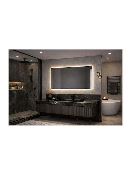Square Project Банско Огледало LED Touch 45x90см