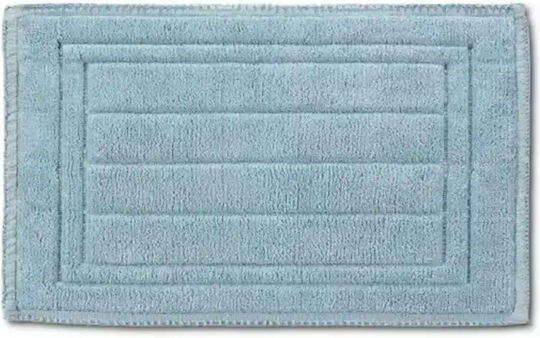 Down Town Home Cotton Bath Mat Blue 50x80cm