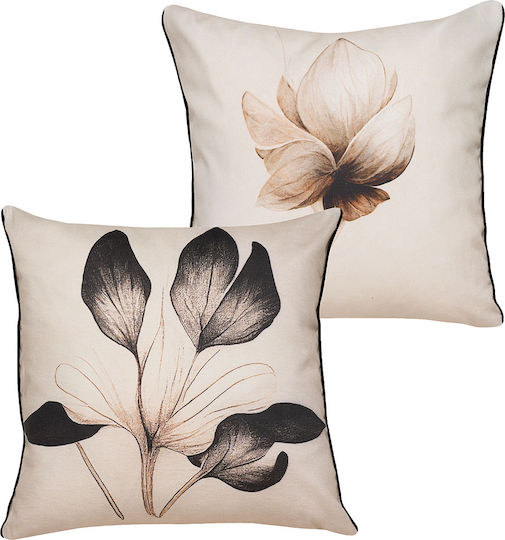 Kentia Калъф за Възглавница Fancy от 100% Памук 02 50x50см