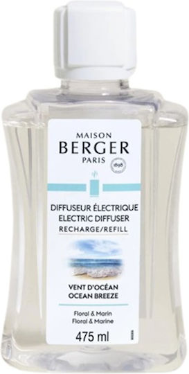 Mist Electric Diffuser Refill Ocean Breeze Υγρό Αναπλήρωσης Ηλεκτρικό Διαχύτη Αρώματος 475 Ml