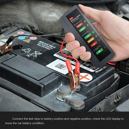 Car Battery Alternator Tester Direct Battery Connection 12v Easy To Use