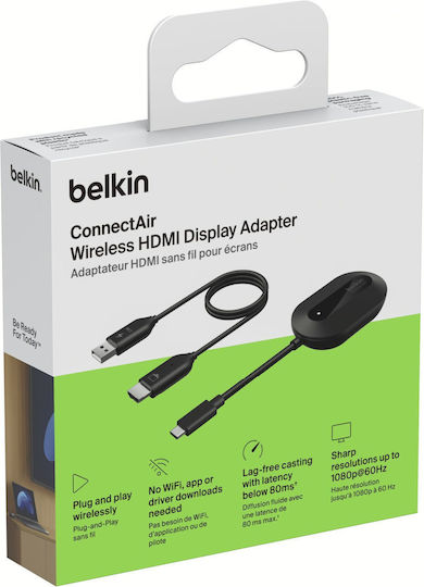 Belkin Connect Converter HDMI male to HDMI female 1pcs
