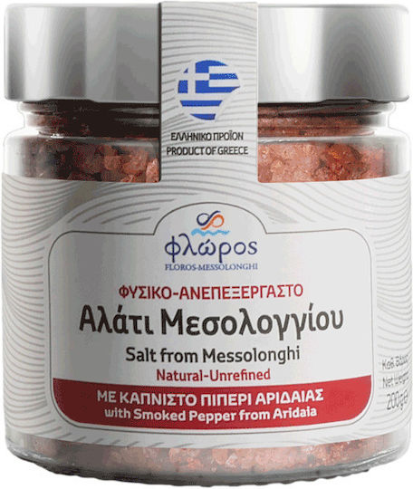 Floros Meșolonghi cu Piper Afumat Sare de mare 200gr