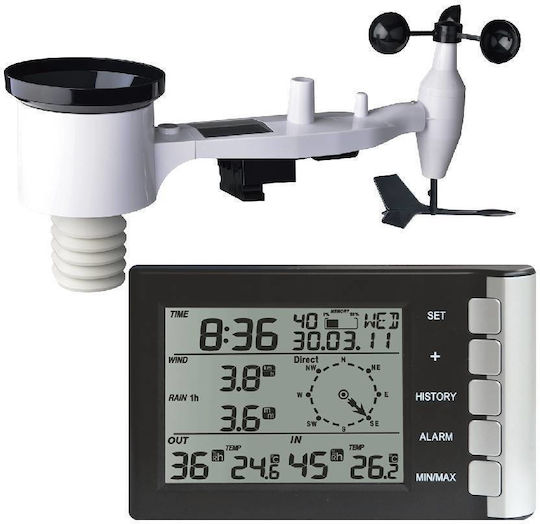 Levenhuk Wezzer Drahtlos Wetterstation Digital Tischplatte Schwarz Levenhuk Wezzer Drahtlos Wetterstation Digital Tischplatte Schwarz