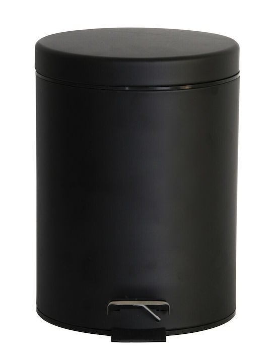 Bathroom Bin Classic Soft Close 5l Matte Black