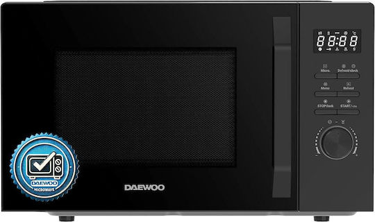 Daewoo Microwave Oven with Grill 20lt Black