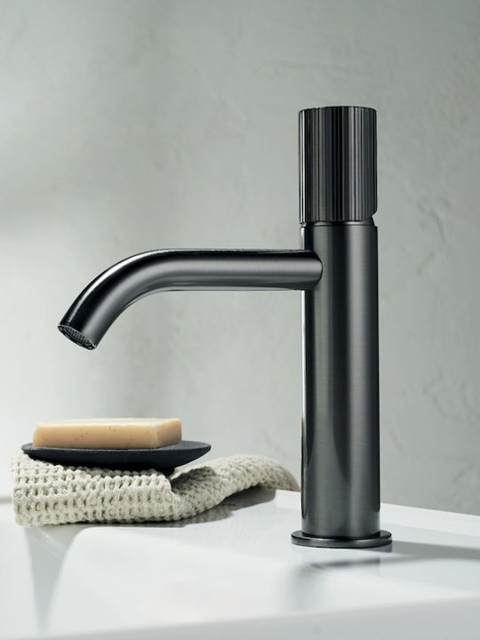 Sink Faucet Eurorama Oso 178309-410 Black Brushed Glossy