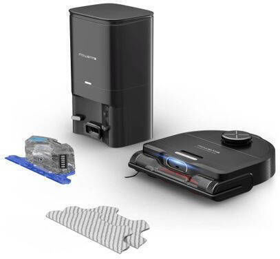 Rowenta X-Plorer Serie 220+ Aspirator Robot cu Cartografiere Laser și Putere de Aspirație 5600Pa Neagră