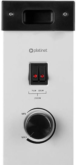 Platinet Convector Heater Floor 2000W 54x30cm White