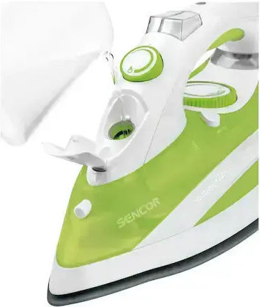 Sencor Σίδερο Ατμού 2200W με Κεραμική Πλάκα και Συνεχόμενη Παροχή Ατμού 25gr/min