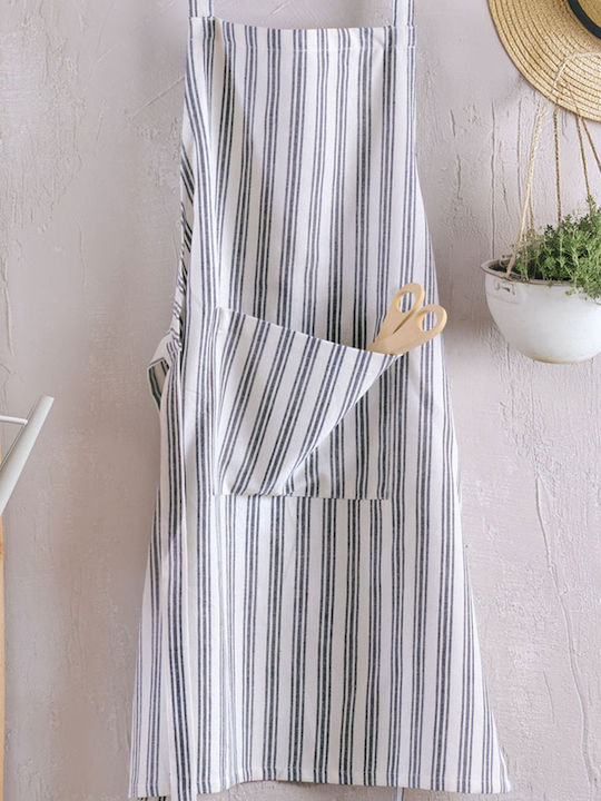Rythmos Xanthipi Apron White 85x60cm