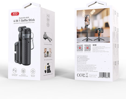 XO SS09 Selfie-Stick mit Bluetooth Schwarz