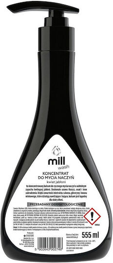 Mill Wash Concentrated Dishwashing Liquid Lilac Blossom Fragrance 555 ml