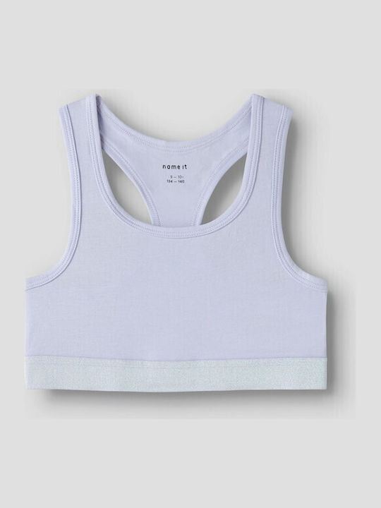 Name It Set Kids Training Bras 2 Pieces Lilac Blue