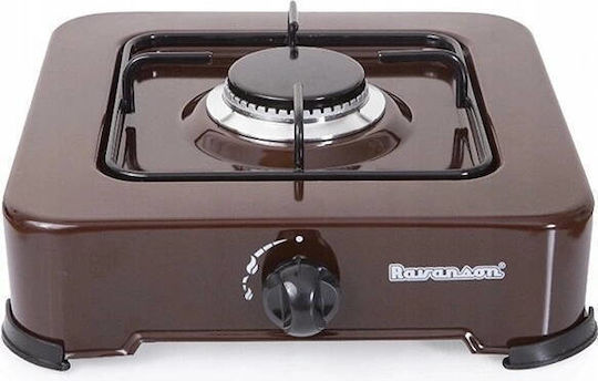 Ravanson Liquid Gas Countertop Single Burner Brown