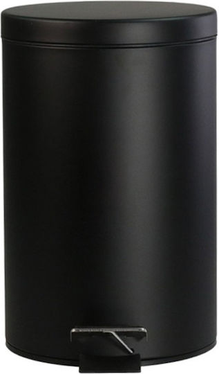 Viosarp Viosarp Mülleimer Metallisch mit Pedal Schwarz 20lt