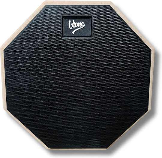 V-tone Pd8 Bk Practice Drum Pad 8 Inches Black M8 Thread Stand Practice Pads Drums